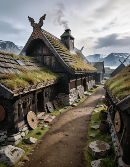 Viking longhouses v1.0