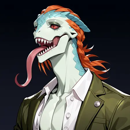 IDV Evil Reptilian - Luchino Diruse