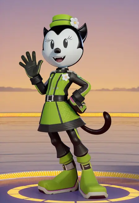 Ortensia The Cat - Disney Speedstorm