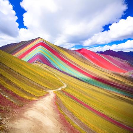 Colorful like vinicunca SDXL