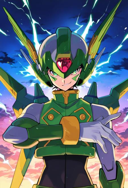 Sage Harpuia (賢将ハルピュイア) - Mega Man Zero / Rockman Zero (ロックマンゼロ) V1