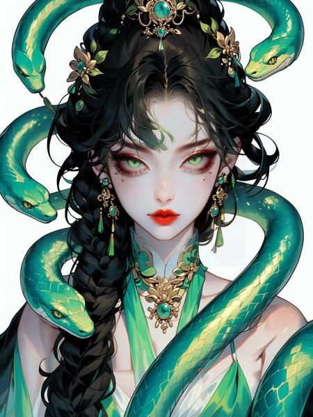 HEZI_ Happy Year of the Snake (Year of the Snake illustration)<HEZI_蛇年快乐(蛇年头像插画）> v1.0