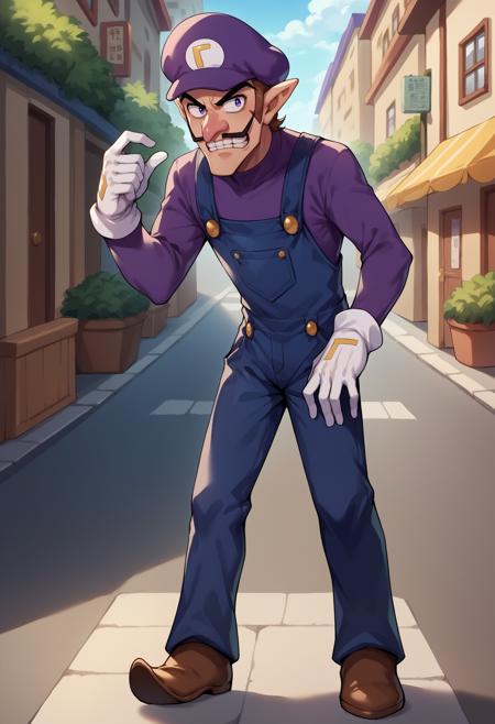 Waluigi | Mario Series | [Pony XL] v1.0