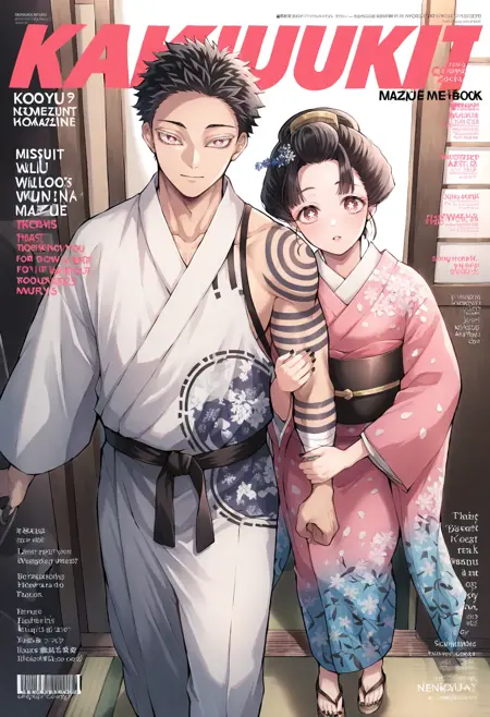 Koyuki Soyama / Hakuji Soyama (素山恋雪/ 素山狛治) - Demon Slayer