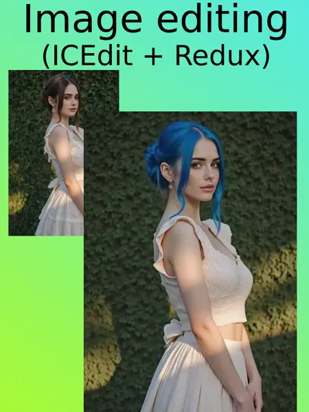 🖌Image Editing (ICEdit + Redux Fixing)