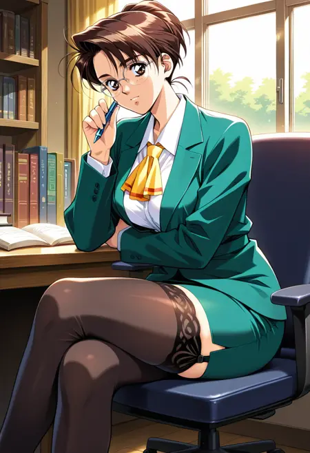 Serizawa Yoshiko (芹沢よしこ) from Doukyuusei (同級生)