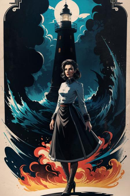 Elizabeth (Old), BioShock Infinite - v1.0, Stable Diffusion LoRA