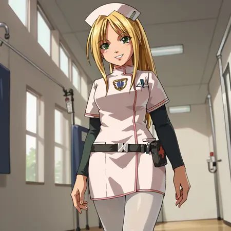 Angela "Angie" Thompson 利根川アンジュ (Tonegawa Ange) // Pony Character LoRA // Trauma Center 超執刀 カドゥケウス