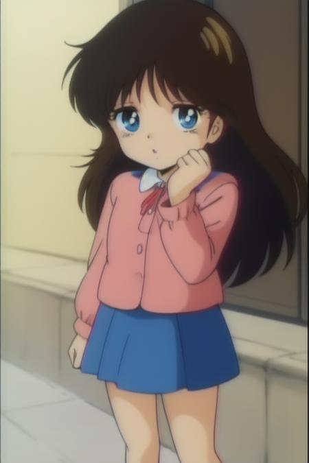 <lora:NonomuraAmi_BeMybaby_Ver2:0.8>NonomuraAmi, long_hair, brown_hair,  blue_eyes,  bangs, brown_hair, black_hair,  child, teenager, long sleeve, skirt,
1980s \(style\), anime, anime_screencap, animated gif, mp4 ,video, animated, retro artstyle,
masterpiece, high quality, very_high_resolution, large_filesize, full color, 1980s \(style\), anime, anime_screencap, animated gif, mp4 ,video, animated,