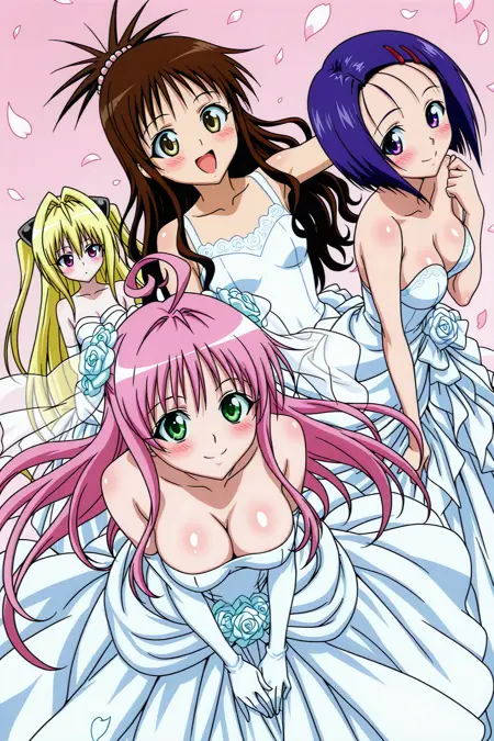 Style/lala/haruna/yami/mikan/saki/run/yui/ryouko/kyouko/mio/risa [To Love Ru]