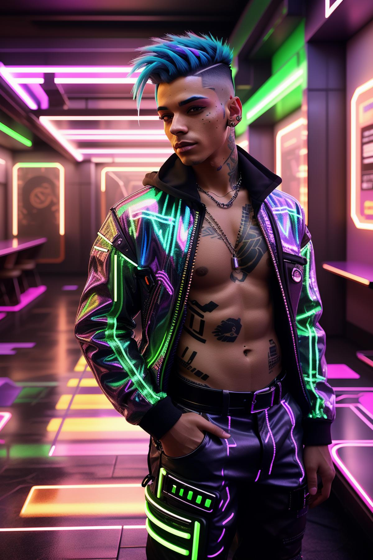 CyberPunk image by vrgamedevgirl