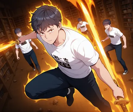 Jeong Sangwoo/Sang-u (Auto Hunting With My Clones/분신으로 자동사냥, 分身으로 自動사냥) [COMMISSION]