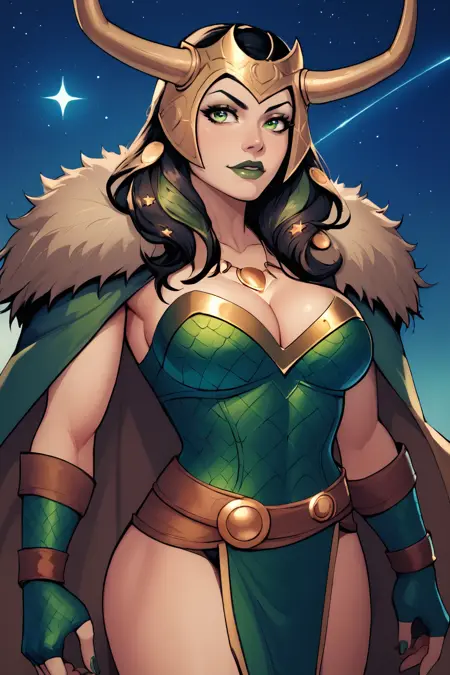 Lady Loki Marvel (Comic Version) | Pony / SD1.5