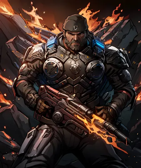 Marcus Fenix | Gears of War | SD 1.5