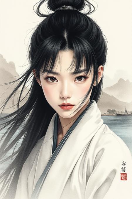 in a Wuxia-inspired world V1