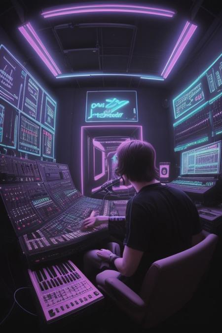 Inspiration:
Synthwave draws heavily from the music of 1980s films as well as from video games and the overall 1980s aesthetic. 
Sound:
It's typically characterized by synthesizers, drum machines, and a variety of effects, including gated reverb and analog synthesizer bass lines, all designed to evoke the sound of the 1980s. 
Tempos:
Common tempos range from 80 to 118 BPM, while faster tracks may be between 128 and 140 BPM. 
Aesthetic:
Synthwave is not just about the music, but also about the visuals. Neon lights, retro-futuristic imagery, and other 1980s aesthetics are commonly associated with the genre. 
Origin:
While the genre is rooted in the 1980s, it emerged as a distinct microgenre in the mid-late 2000s, 
Instrumentation:
Synthwave can be primarily instrumental, but it also sometimes incorporates vocals, especially in its more pop-oriented aspects. 
Inspiration from other genres:
Synthwave also draws inspiration from electronic dance music genres like house, synth, and nu-disco.