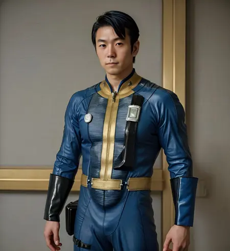 Men Vault Suit Fallout Series and Game