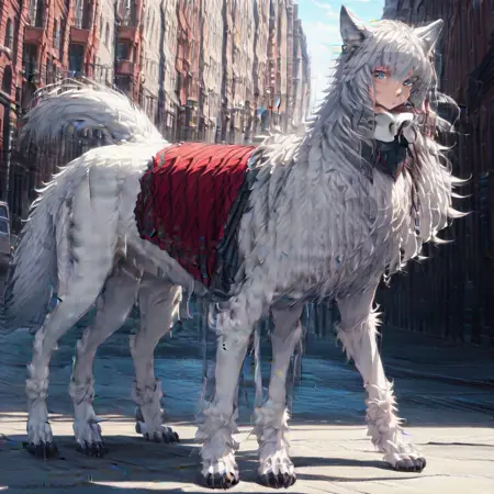 Hikari the Wolftaur