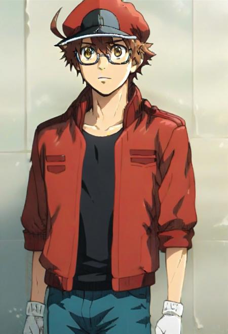 AA2153 (Red Blood Cell) from Cells at Work! BLACK v1.0