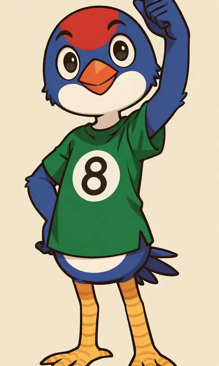 Jay from animal crossing