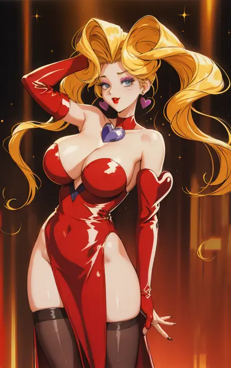 Pheromone Lip | VS Knight Ramune & 40 Fire | 4 Attires