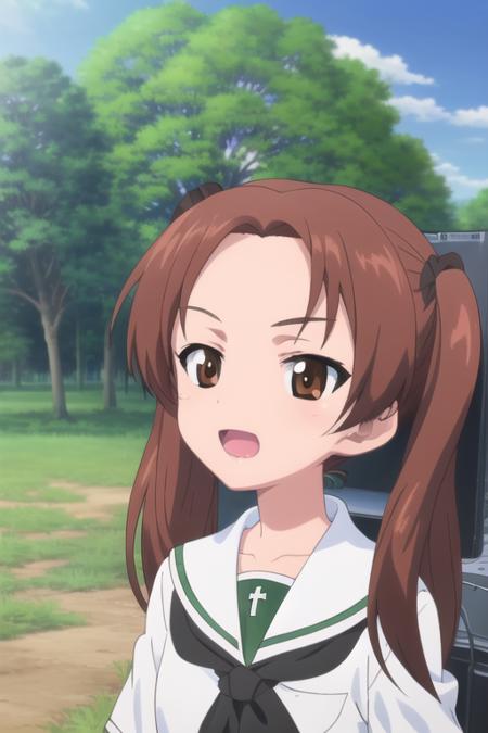 Kadotani Anzu | Girls und Panzer | ガールズ&パンツァ v1.0