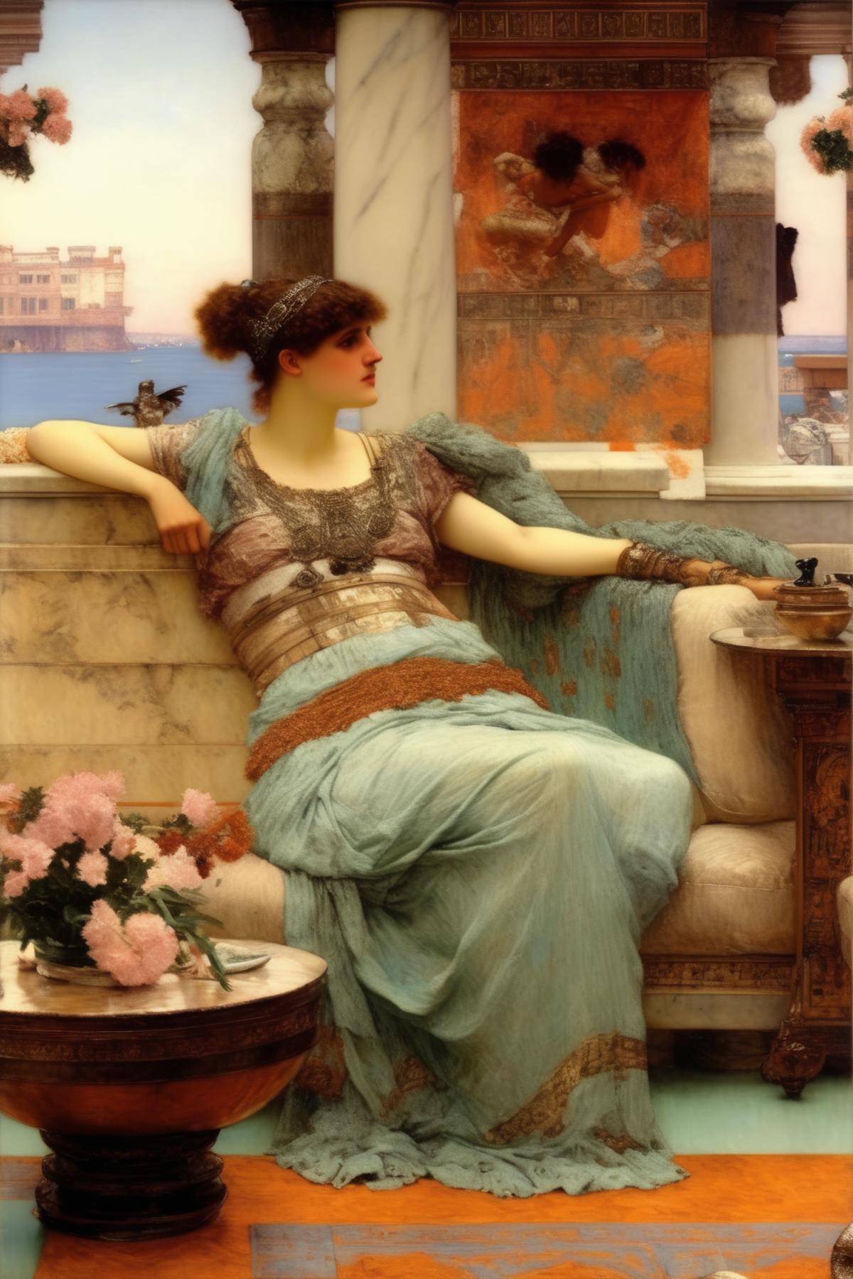 Lawrence Alma Tadema Style image by Kappa_Neuro