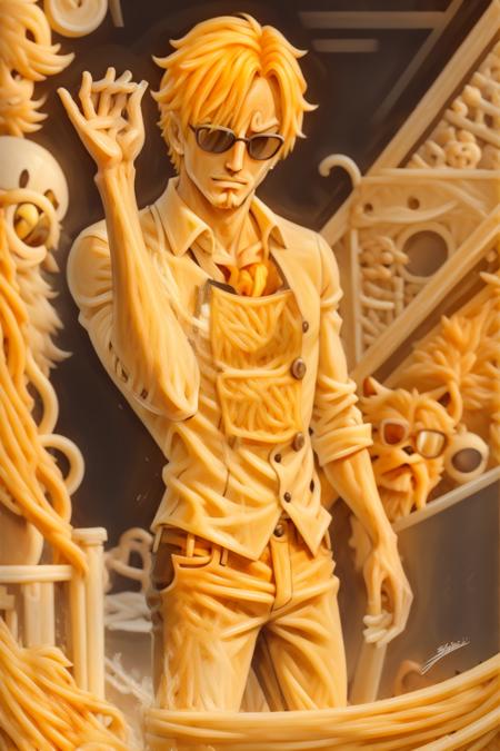 Sanji (One Piece) - Sanji 2, Stable Diffusion LoRA