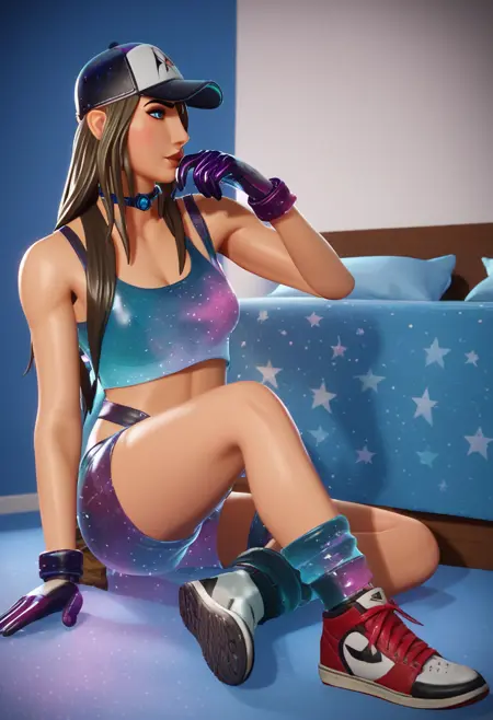 spirit hunter saeko/cosmic style (fortnite)