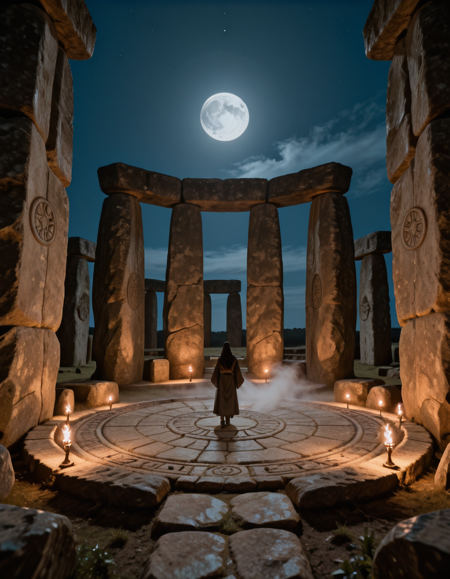 center of Stonehenge illu v1.0