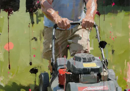 Abstract Figurative Oil Painting