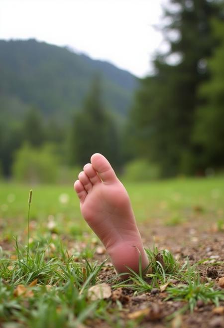 discovering feet