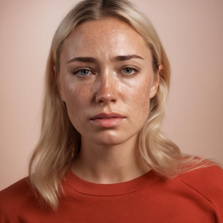 <lora:polyhedron_all_sdxl-000003:0.3> RAW photo, full body portrait of a sad beautiful blonde crying woman, she wearing a red shirt, highly detailed skin, 8k uhd, dslr, soft lighting, high quality, film grain, Fujifilm XT3 <lora:polyhedron_tears-000003:0.5>
intricate skin details, visible skin detail, detailed skin, detailed skin texture, mascara, skin pores, light freckles, skin fuzz, blush, translucent skin, subsurface scattering, minor skin imperfections, wrinkles, vitiligo spots, skin fuzz