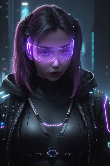 cyberpunk glasses futuristic led glasses