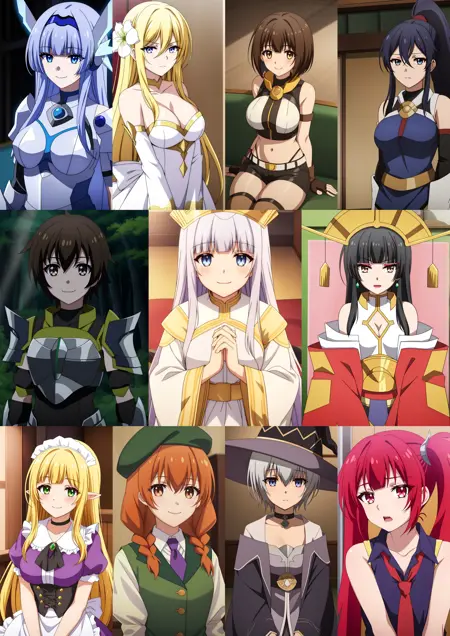 Black Summoner - GirlPack & Single LoRA
