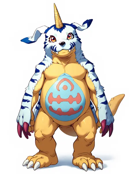 [PonyXL] Gabumon
