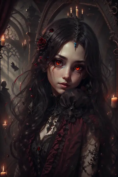 🦇🦇Gothic Glamour🦇🦇1.5 Lora