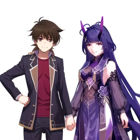 Issei Hyoudou x Mei Raiden (High School DxD x Honkai Impact 3rd)
