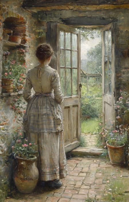 style of Helen Allingham