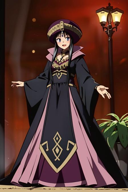 masterpiece, best quality, night, 1girl,
<lora:ArdenPurpleV1:0.8>ardenpurple,jewelry, long robe, black robe, big hat,