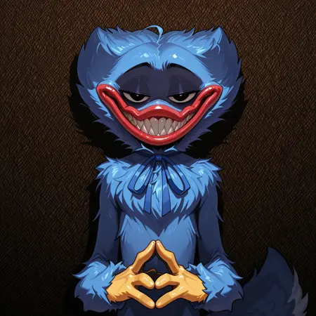 Huggy Wuggy (Poppy Playtime), Furry Character LoRA for Pony/Illustrious XL