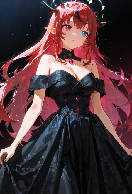 Noir Nostalgia Gown