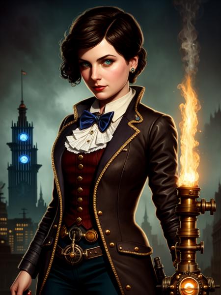 Elizabeth (Old), BioShock Infinite - v1.0, Stable Diffusion LoRA