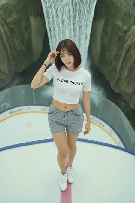 Virtual Asian Female Character 18