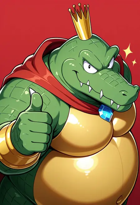 King K. Rool // Donkey Kong Country (by sickmer)