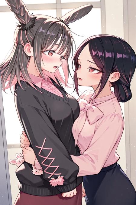 Usami Shiina and Morikita Kimari - 100 Girlfriends - 100 Kanojo V1.1