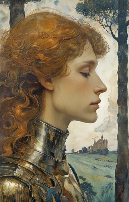 style of Jean Delville