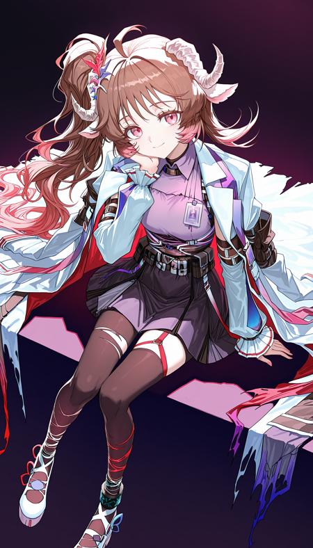 Eyjafjalla the hvit aska\純燼エイヤフィヤトラ\纯烬艾雅法拉 [2 outfits] （明日方舟\arknights\アークナイツ） v3.0 for IL