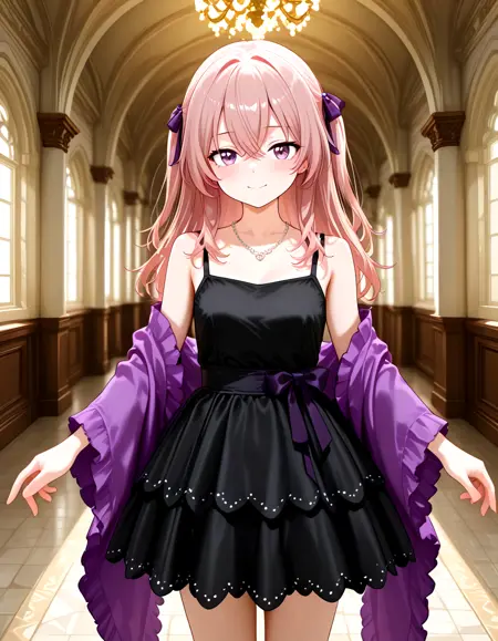 Tohka Costume Black Dress From Date A Live - Commission