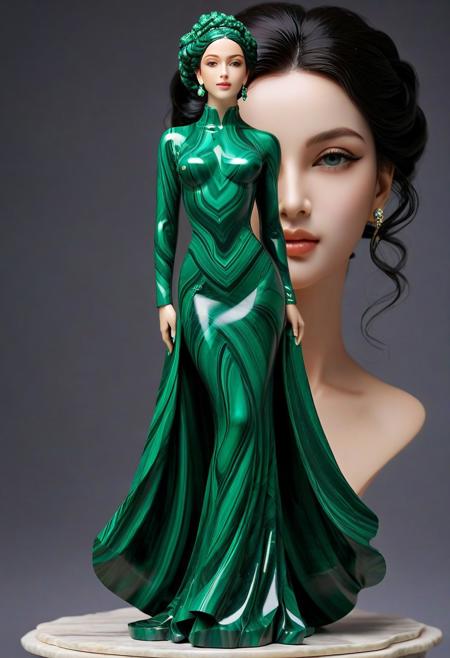 Masterpiece, best quality, 1girl, malachite_style